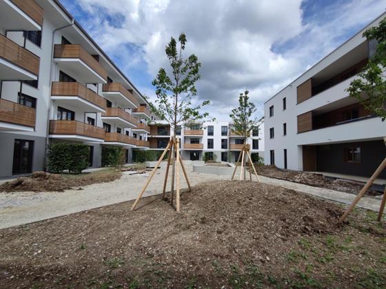 Bedarfsgerechter Wohnraum für Mitarbeiter des Landratsamtes aber auch der Gemeinde Putzbrunn ist jetzt erstellt worden. Foto: LRA München