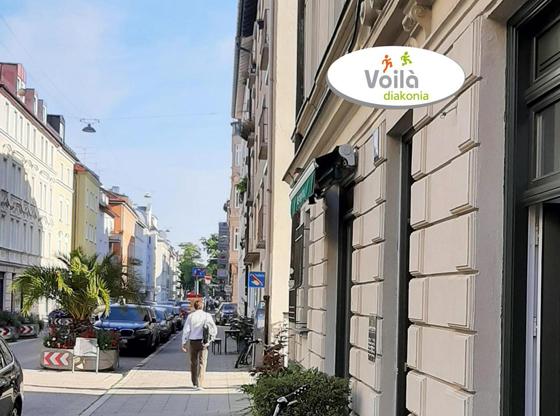 Neues Secondhand-Geschäft "Voilà diakonia" in der Kurfürstenstraße 4 eröffnet am 24. September. F.: Diakonie München
