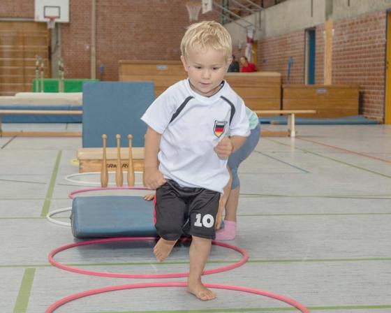 Der TSV Neufahrn vereinfacht den Einstieg in der Sport für die Jüngsten. Foto: Tim Blankenburg