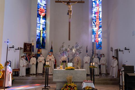 Anläßlich des Jubiläums fand ein Festgottesdienst in der Kirche Maria Patrona Bavariae statt. Foto: Georg Lebmeier