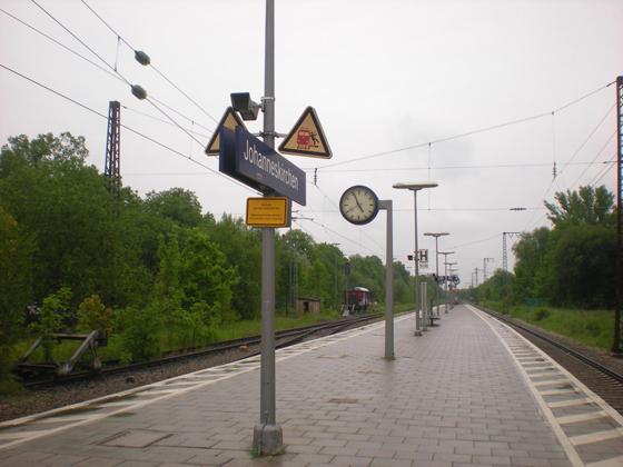 Der S-Bahnhof Johanneskirchen liegt auf der Bahntrasse, die ausgebaut werden soll. Foto: Flummi-2011, CC BY-SA 3.0