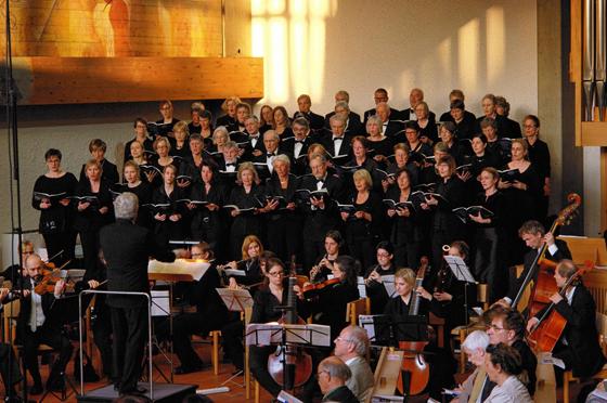Der Jubilatechor wird am Sonntag das Requiem in C von Haydn singen. Karten kann man ab sofort erwerben. Foto: VA