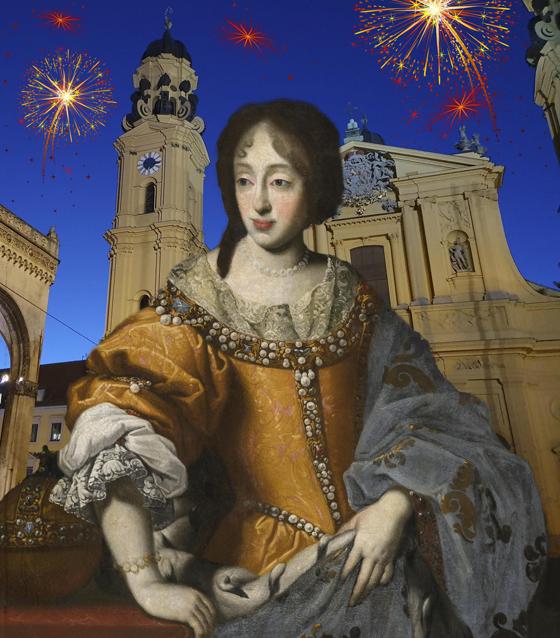 Das Bild zeigt Henriette Adelaide von Savoyen, Kurfürstin von Bayern (1636-1676). Foto: VA