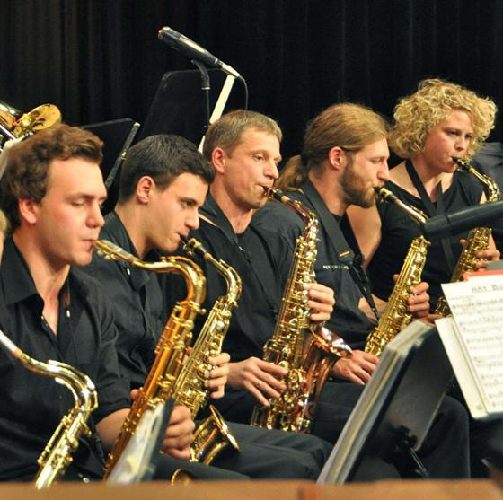 Die "Groove in Green"-Bigband wird den Konzertbesuchern für den guten Zweck so richtig einheizen. Foto: Musikschule Grünwald
