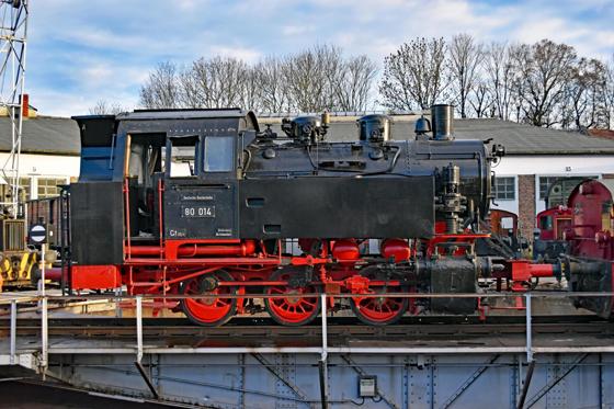 Ein umfangreiches Ausstellungsangebot lockt die Besucher ins Eisenbahnmuseum in Nördlingen. Foto: Holger Graf