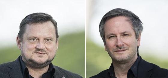 Journalist. und Autor Uwe Ritzer. Bild rechts: Journalist und Autor Roman Deininger. Fotos:  Martin Hangen