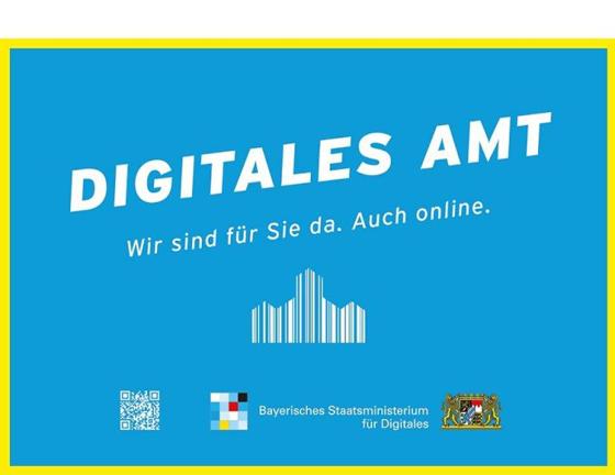 Rathaus Grasbrunn ist als "Digitales Amt" ausgezeichnet worden. Foto: Bayerisches Staatsministerium für Digitales