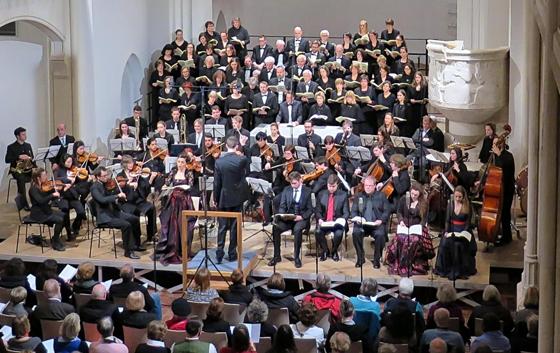 Die "Johannes-Passion“ BWV 245 von Johannes Sebastian Bach wird in St. Markus aufgeführt. Foto: VA