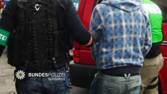 Die Bundespolizei konnte am Freitagmittag einen flüchtigen 25-Jährigen Nigerianer festnehmen. Foto: Bundespolizei
