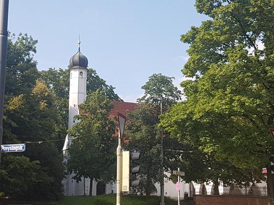 St. Nikolai Kirche am Gasteig in Haidhausen. Foto: bs