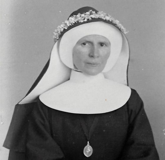 Schwester M. Felicitas Ellmerer am Tag ihres 25-Jahr-Professjubiläums im Mai 1937. Foto: Museum der Stadt Grafing