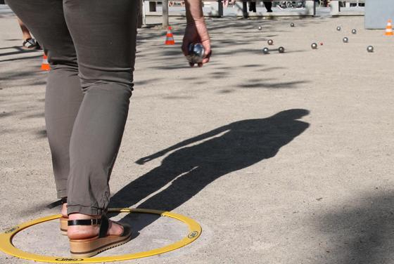 Boule spielen können demnächst auch die Bürger in Unterföhring, im Park am Etzweg. Archivbild: bb