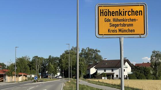 Höhenkirchen-Siegertsbrunn ist einer der längsten Ortsnamen Deutschlands. Die Doppelgemeinde gibt es erst seit der Gebietsreform in den 70er Jahren. Foto: hw