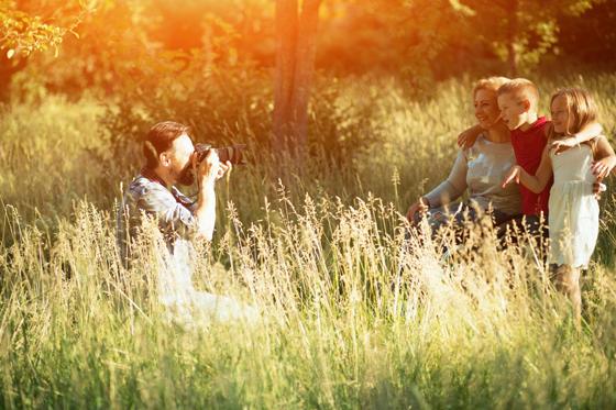 Professionelles Fotoshooting für die Gesichter der Landesgartenschau! Foto: Svyatoslav Lypynskyy/AdobeStock