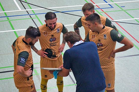 Rückkehr in die Regionalliga: Futsal-Löwen. Foto: TSV 1860 Futsal
