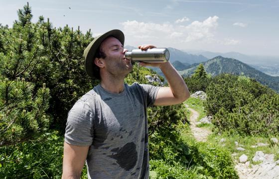 Wer diese Woche eine Bergtour plant, sollte sich eher schattigere Routen aussuchen und ausreichend zu trinken mitnehmen. Foto: DAV/Hans Herbig