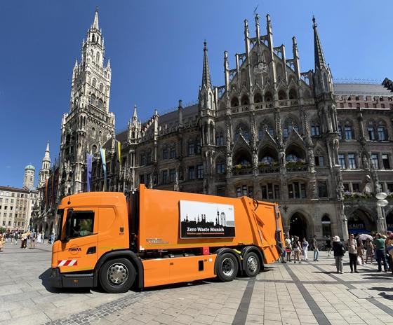 Mit einem neuen Konzept soll München zu einer "Zero Waste"-Stadt werden. Ziel ist es, die Haushaltsabfälle um 15% pro Kopf zu reduzieren. Foto: Abfallwirtschaftsbetrieb München