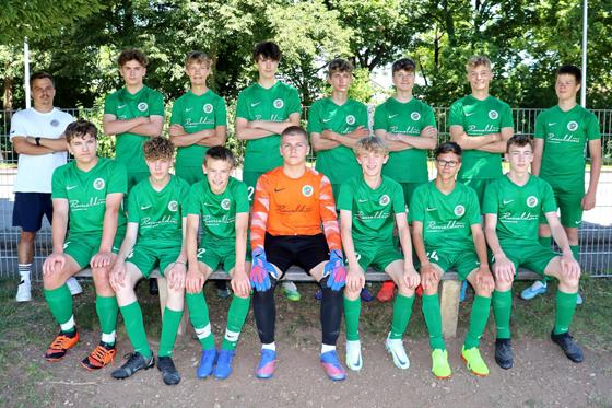 Ein starkes Team: die B-Junioren des FC Fasanerie-Nord. Foto: Helmut Weltmaier