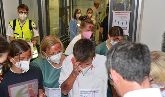 Die Verletzte erreichen „blutüberströmt“ die Notaufnahmen in Harlaching und Neuperlach. Foto: München Klinik