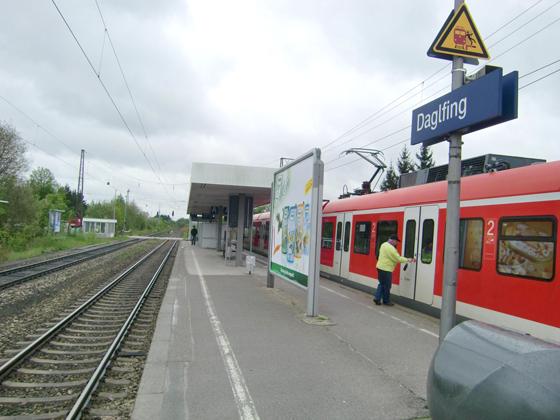Die Tour startet am S-Bahnhof Daglfing. Archivbild: red