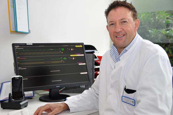 Prof. Dr. Martin Schmidt, Chefarzt der Kardiologie in der Kreisklinik Ebersberg. Foto: kk/sf