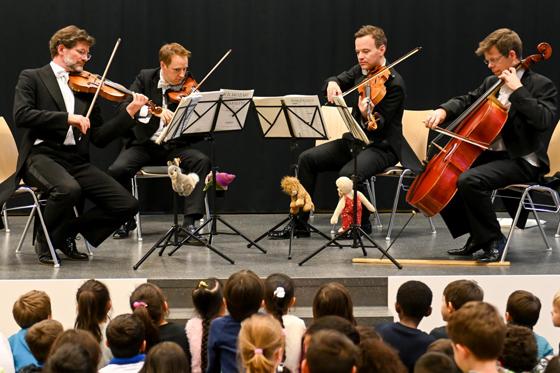 Die Münchner Philharmoniker sind beim Tag der offenen Tür mit einem Familienkonzert dabei. Foto: Tobias Hase