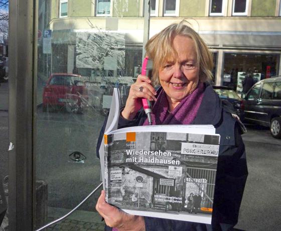 Von 1975 bis 1980 lebte Sabine Jörg in Haidhausen, jetzt liest sie dort im Literaturbüro. Foto: privat