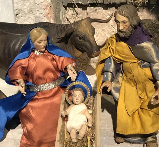 Das Unterhachinger Heimatmuseum zeigt an allen vier Adventssonntagen die komplette Uhl-Krippe, die aus mehr als 80 Figuren besteht. Foto: hw