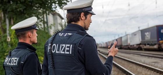 Einen skurrilen Einsatz erlebten Bundespolizisten am Rangierbahnhof München-Nord. Foto: Bundespolizei