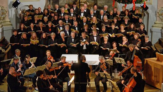 Sich musikalisch einstimmen lassen auf Weihnachten kann man am 18. Dezember in St. Martin, da wird Bachs Weihnachtsoratorium gesungen. Foto: Jubilate-Chor