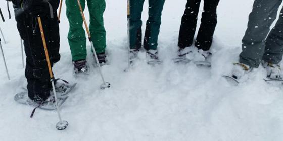 Gemeinsam durch den Schnee wandern und Spaß haben ist am 28. Januar für Jugendliche möglich. Foto: Zißelsberger