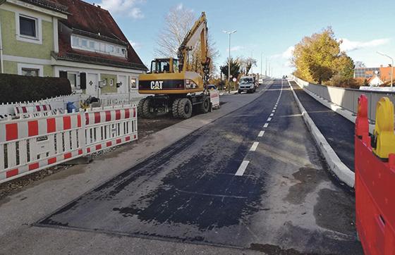 Die Bahnüberführung in Oberschleißheim konnte nach erfolgreicher Sanierung am 21. Dezember wieder für den Verkehr freigegeben werden. Foto: Gemeinde