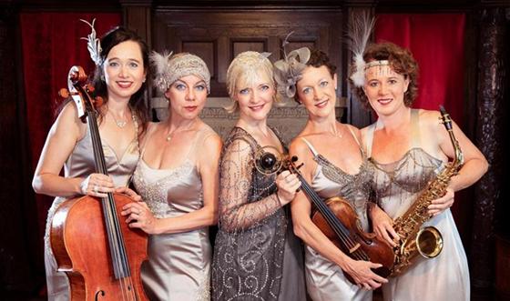 Die Dresdner Salondamen sorgen für einen musikalisch-beschwingten Start ins neue Jahr. Foto: Kultur im Oberbräu