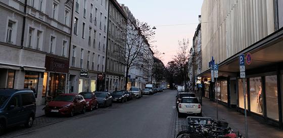 Das Franzosenviertel  hier die Weißenburger Straße  entstand im letzten Drittel des 19. Jahrhunderts. Foto: bas