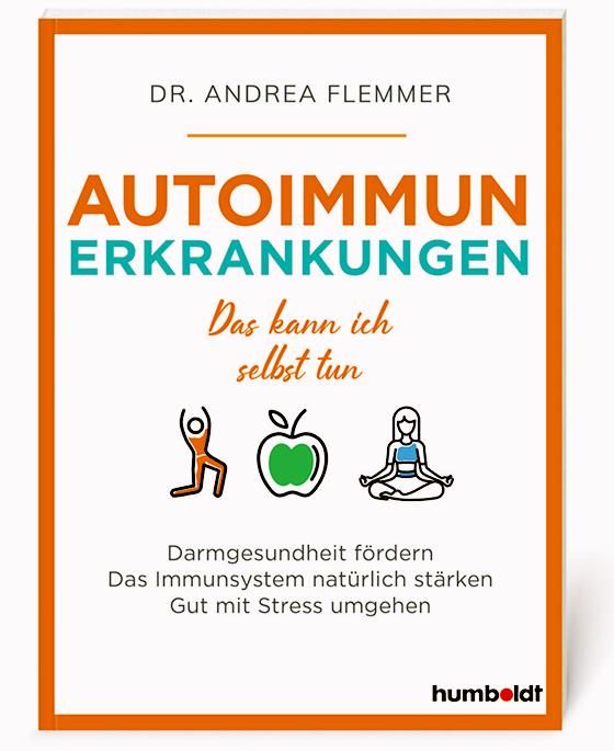 Wir verlosen drei Exemplare von Dr. Andrea Flemmers brandneuem Buch "Autoimmung Erkrankungen". Foto: humboldt Verlag