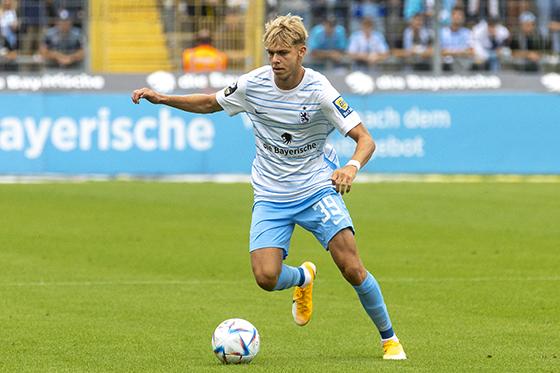 Junioren-Nationalspieler: Leandro Morgalla vom TSV 1860 München. Foto: Anne Wild