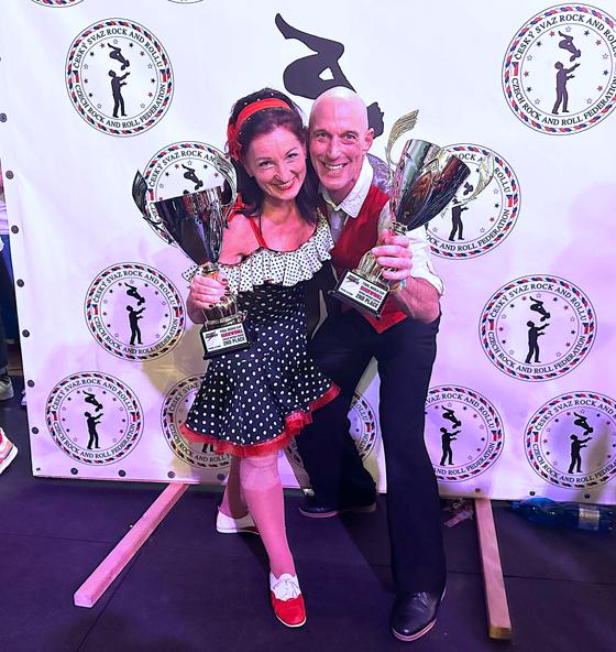 Das erfolgreiche Boogie Woogie Tanzpaar Cornelia Versteegen und Stephan Eichhorn treten vom internationalen Turniergeschehen zurück. Foto: Boogie Magic's