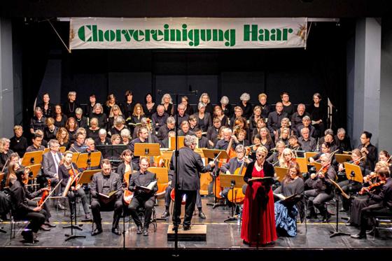 Seit 75 Jahren gibt es die Chorvereinigung Haar. Das wird musikalisch gefeiert. Foto: Sebastian Galleitner