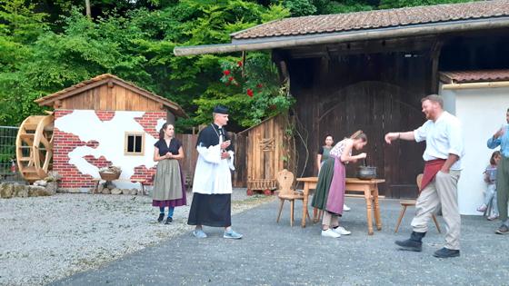 Vom 19. bis 23. Juli wird wieder Freilichttheater in Ebersberg gespielt. Foto: Ebersberger Trachtler