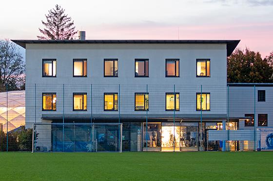 Wettbewerbs-Reform: Nachwuchsleistungszentrum des TSV 1860 München. Foto: Anne Wild
