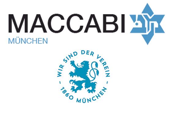 Solidaritätsadresse: 1860 und Maccabi München. Grafik: tsv1860.org