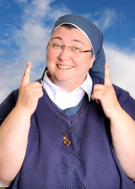 Schwester Teresa Zukic ist eine der bekanntesten Ordensfrauen Deutschlands. Foto: Peter Eichler