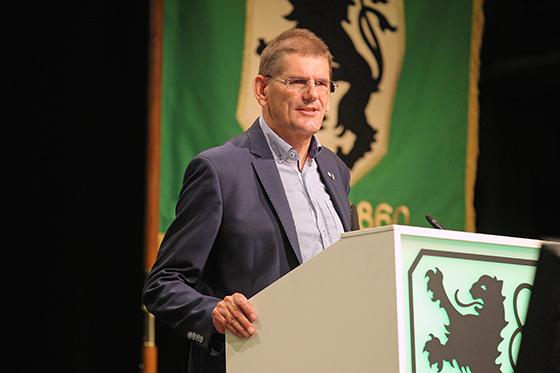 Löwen-Vizepräsident und Schatzmeister: Heinz Schmidt. Foto: Anne Wild