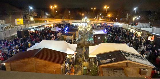 Der Putzbrunner Christkindlmarkt findet traditioneller Weise am ersten Adventswochenende statt. Foto: Gemeinde Putzbrunn