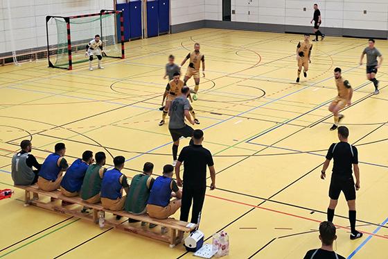 Hallenzauber: Futsal-Löwen gegen SpVgg Kaufbeuren. Foto: M. Forster