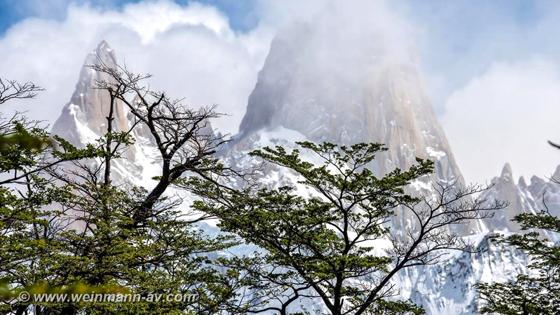 Beeindruckend ist der Nationalpark Los Glaciares mit dem 3406 Meter hohen Fitz Roy und dem Gletscher Perito Moreno. Foto: VA/Weinmann