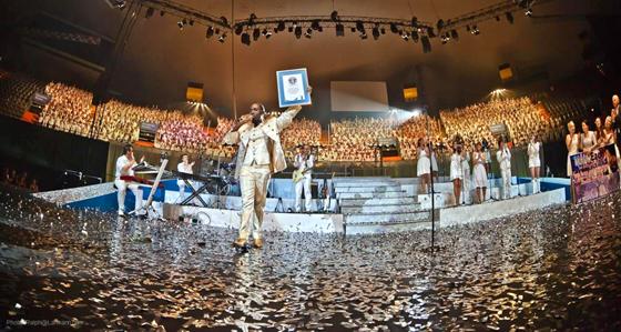 Bereits in anderen Städten in Deutschland und Österreich hat Mano Michael grandiose Gospelkonzert-Projekte auf die Beine gestellt.  Foto: VA