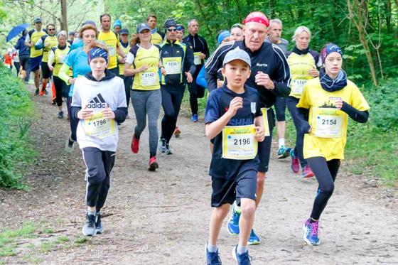 Beim Münchner Kindl-Lauf können alle  Kinder und Erwachsene  mitmachen. Neben einer sportlichen Herausforderung ist es auch immer ein Riesenspaß.  Foto: German Hehn