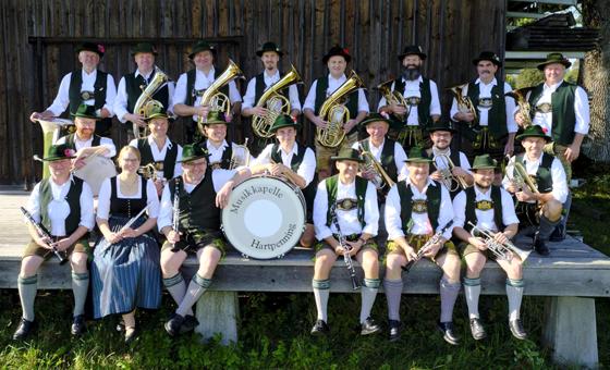 Einen breiten Bogen an Blasmusik spenden die Musiker beim Frühjahrsreigen. Foto: Musikkapelle Hartpenning