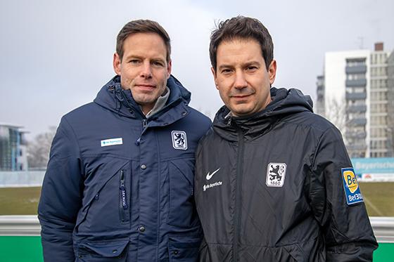 Erfolgreicher Start: Sport-Geschäftsführer Dr. Christian Werner und Trainer Argirios Giannikis. Foto: Anne Wild